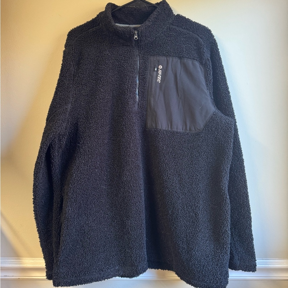 Black Sweater with Pocket